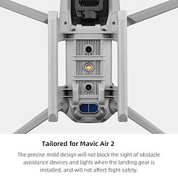 pour Mavic Air 2 Pliable Jambe Du Train D'atterrissage, Accrue Prolongée Kit pour DJI Mavic Air 2 Accessoires pas cher