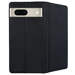 Avis Htdmobiles Housse pour Google Pixel 7a 5G - etui coque pochette portefeuille + verre trempe - NOIR MAGNET