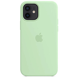 Apple Coque en silicone MagSafe pour iPhone 12 (Pro) - Pistachio