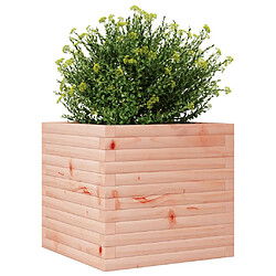 Avis vidaXL Jardinière 50x50x46 cm bois massif douglas