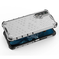 Wewoo Coque Souple Pour Huawei Honor 20 Shockproof Honeycomb PC + TPU Case Blue