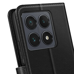 Acheter Mayaxess Étui pour Xiaomi 14T Pro Portefeuille avec Dragonne Noir