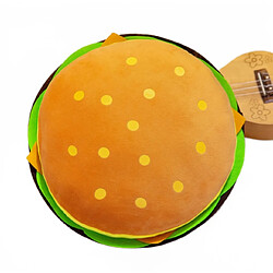 Universal Jouet en peluche burger créatif rembourré en peluche coussin coussin mignon hamburger coussin garçon fille cadeau d'anniversaire cm | oreiller de luxe (30cm)