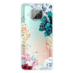 Coque en TPU impression de motif clair motif de fleurs pour votre Xiaomi Mi 10T Lite 5G