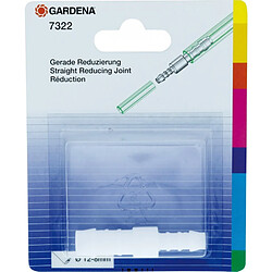 GARDENA Raccord réduction plastque Ø 12-8 mm (Par 10)