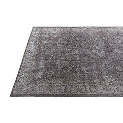 Vidal Tapis de laine 244x152 gris Ultra Vintage pas cher