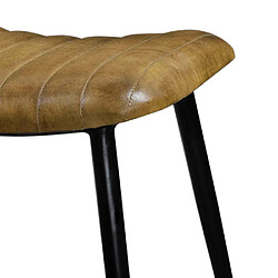 Avis Rendez Vous Deco Tabouret Bidar en cuir