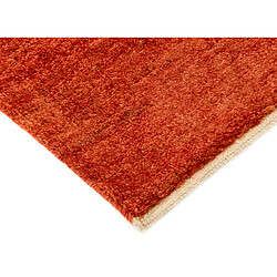 Vidal Tapis de laine 170x120 rouge Gabbeh pas cher