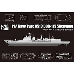 Avis Trumpeter Maquette Bateau Pla Navy Type 051c Ddg-115 Shenyang