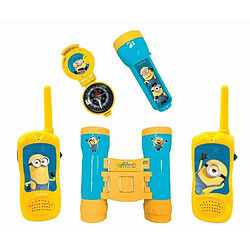 Lexibook Kit d'aventurier avec Talkie-Walkies portée 120m Les Minions