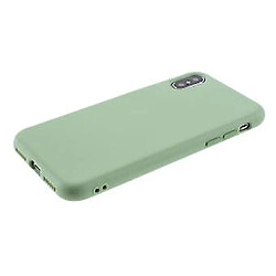 Acheter Universal Étui en silicone à boutons latéraux détachables à green clair pour votre Apple iPhone XS / X