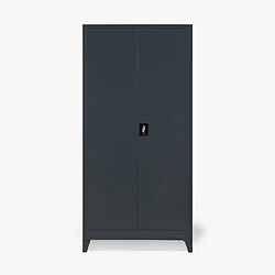 Acheter OFFICE24 Armoire de bureau 2 portes 90x40 H180 en métal avec porte-documents verrouillable VESuvIO