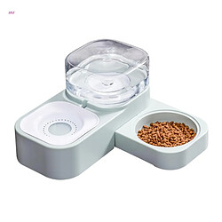 Universal Chien de compagnie Chat bol d'alimentation automatique Fontaine d'eau 1,5 litre Conteneur d'alimentation à boire Chats Chiots | Fournitures d'arrosage pour l'alimentation des chats