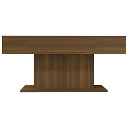 Maison Chic Table basse,Table Console Table d'appoint, Table pour salon Chêne marron 96x50x45 cm Bois d'ingénierie -MN35648 pas cher