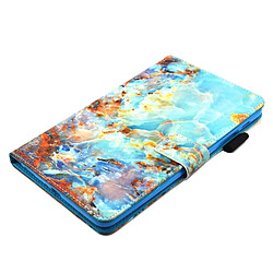 Acheter Wewoo Housse Étui vert pour Samsung Galaxy Tab A 8.0 / T380 & T385 Marbre Motif Horizontal en cuir avec support et fentes cartes