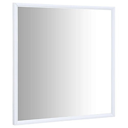 vidaXL Miroir Blanc 40x40 cm