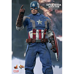 Acheter Hot Toys MMS240 - Marvel Comics - Captain America : The Winter Soldier - Captain America Golden Age Version