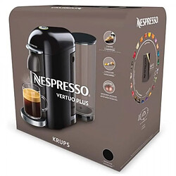 Machine a Cafe KRUPS NESPRESSO YY3916FD Vertuo Plus expresso, 5 tailles de tasses, Technologie Centrifusion™ brevetée, Blanc pas cher