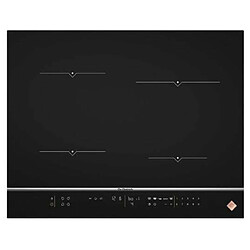 Table de cuisson à induction 65cm 4 feux 7400w noir - dpi7670x - DE DIETRICH pas cher