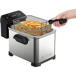 Avis Friteuse 4l 2400w inox/noir - fr507d10 - TEFAL