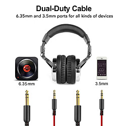 Universal Écouteurs d'oreille, écouteurs d'enregistrement, écouteurs DJ, moniteurs câblés, écouteurs de musique, écouteurs de jeux, écouteurs pour téléphones portables, ordinateurs, PC et microphones. pas cher