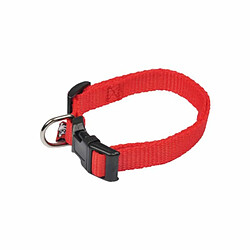 Paris Prix Collier Réglable pour Chien Essentiel 45cm Rouge