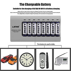 Universal YYH-Leise-828 Ensemble de chargeur de batterie à charge rapide indépendante intelligente multi-employés