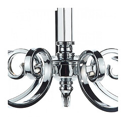 Avis Luminaire Center Suspension Murray Chrome poli 5 ampoules 36,5cm