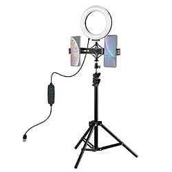 Yonis Kit Ring Light Trépied Portable Polyvalent