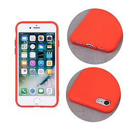 Avis Coque en silicone pour iPhone 7/8/SE 2020/SE 2022 rouge