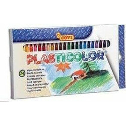 Acheter Jovi Crayons Student Étui de 24 crayons - Résistants - Ne tachent pas - Agréables à gratter - Finition brillante - Longue durée - Miscibles - Couleurs Assorties