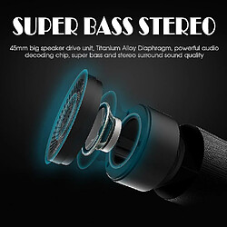 Universal Colonne Bluetooth portable Colonne sans fil Subwoofer Super Bass Bluetooth haut-haut-parleur (noir)