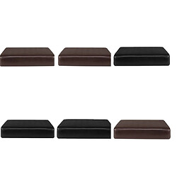 6x Housse De Coussin De Siège De Canapé Simple Patio Couch Chair Seat Pad Sleeves Stretch