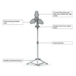 Avis Gys - Lampe sur Trépied 1800L