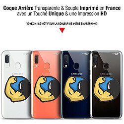 Avis Caseink Coque arrière Samsung Galaxy A20E (5.8 ) Gel HD [ Nouvelle Collection - Souple - Antichoc - Imprimé en France] Monsieur Muscle