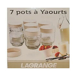 Lagrange LOT DE 9 POTS POUR YAOURTIERE V2