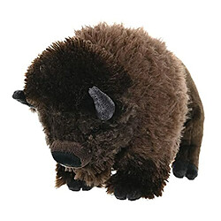 Wild Republic Bison, cuddlekins, Animal en peluche, 12 pouces, cadeau pour les enfants, Jouet en peluche, Fill is Spun Recycled Water Bottles