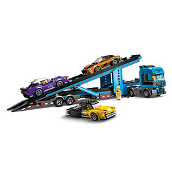 Acheter LEGO City 60408 Camion de transport de voitures sportives