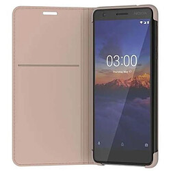 CP-303 Etui origine pour NOKIA 3.1 coloris beige