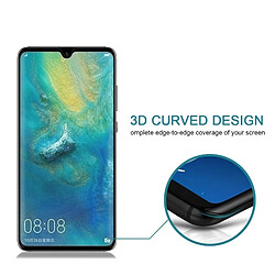 Acheter Wewoo Film de verre trempé plein écran dureté 3D la surface 3D courbe 9H bord incurvé pour le compagnon 20 Huawei