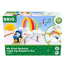 brio 36002 1er circuit arc en ciel lumineux et sonore