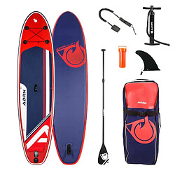 Adrenalin Paddle Gonflable EXPLORER 10'8 32'' 6'' (325x81x15cm) avec Pompe, Pagaie, Leash et Sac de transport