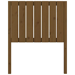 Acheter Maison Chic Tête de lit scandinave pour lit adulte,Meuble de chambre Marron miel 80,5x4x100 cm Bois massif de pin -MN78252