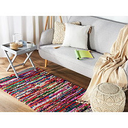 Avis Beliani Tapis bariolé 80 x 150 cm multicolore BAFRA