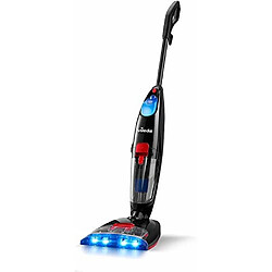 Avis Vileda JetClean 163300 Aspirateur Laveur 3 en 1 400W 78dB 2 Réservoirs d'Eau Câble Electrique Rouleaux en Microfibres Bleu Rouge