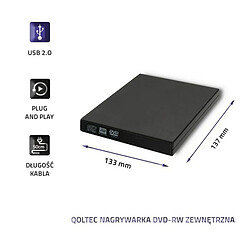 Enregistreur de DVD Qoltec 51858 pas cher