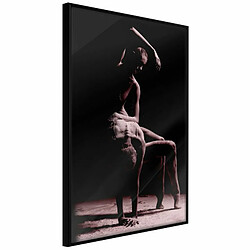 Paris Prix Affiche Murale Encadrée Contemporary Dance 20 x 30 cm Noir