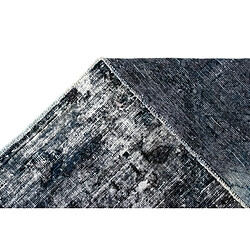 Avis Vidal Tapis de laine 238x172 Bleu Vintage Royal