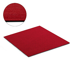 RUGSX GAZON SYNTHÉTIQUE SPRING rouge dimensions standards 100x100 cm