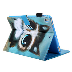 Acheter Etui en PU avec porte-carte hibou pour votre Apple iPad 10.2 (2019)/Air 10.5 pouces (2019)/Pro 10.5 pouces (2017)